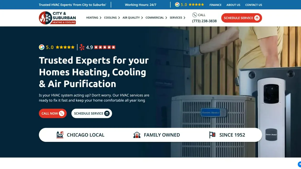 hvac web design service Fort Myers, Fort Myers