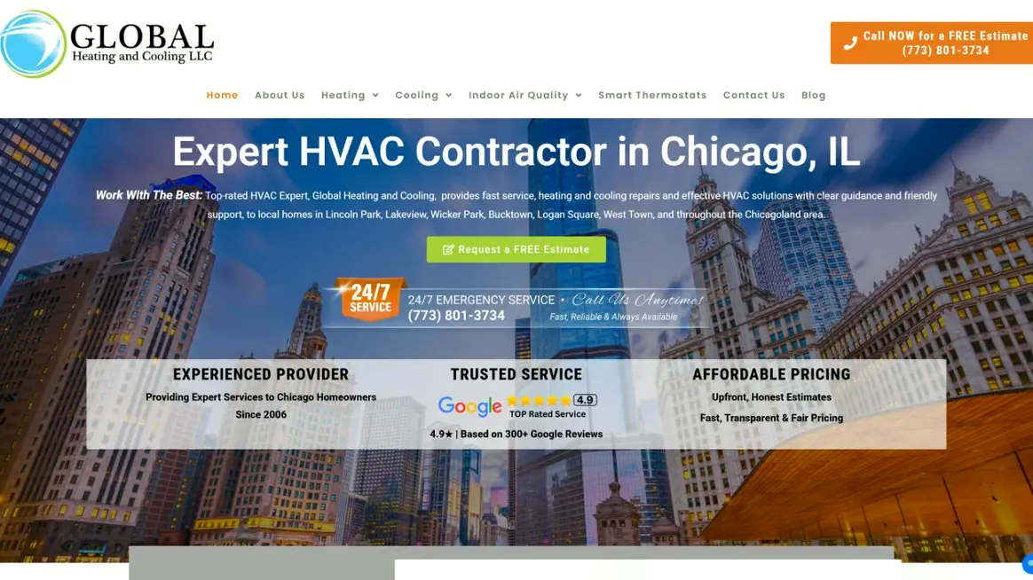 hvac web design service Fort Myers, Fort Myers