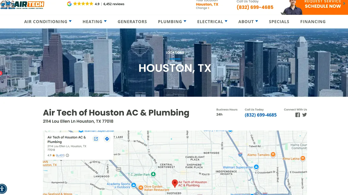 hvac web design service Fort Myers, Fort Myers